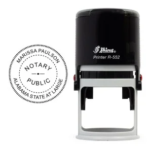 Alabama State at Large Notary Stamp